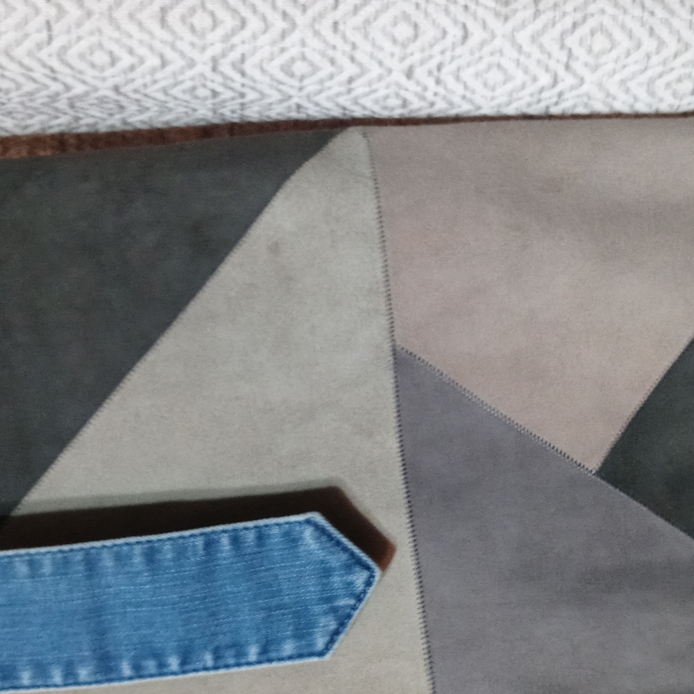 All Saints Patchwork Suede Skirt 4 - image 4